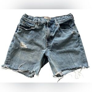 Everlane Distressed “The Jean Short”